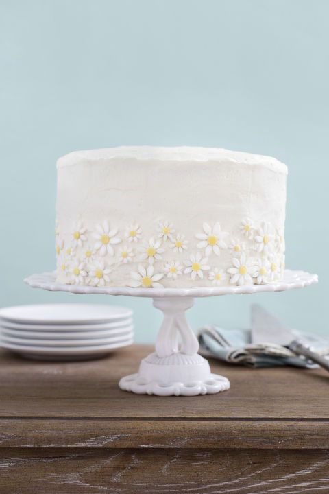 Wedding Cake Recipe with White Italian Meringue Buttercream Frosting -  Veena Azmanov