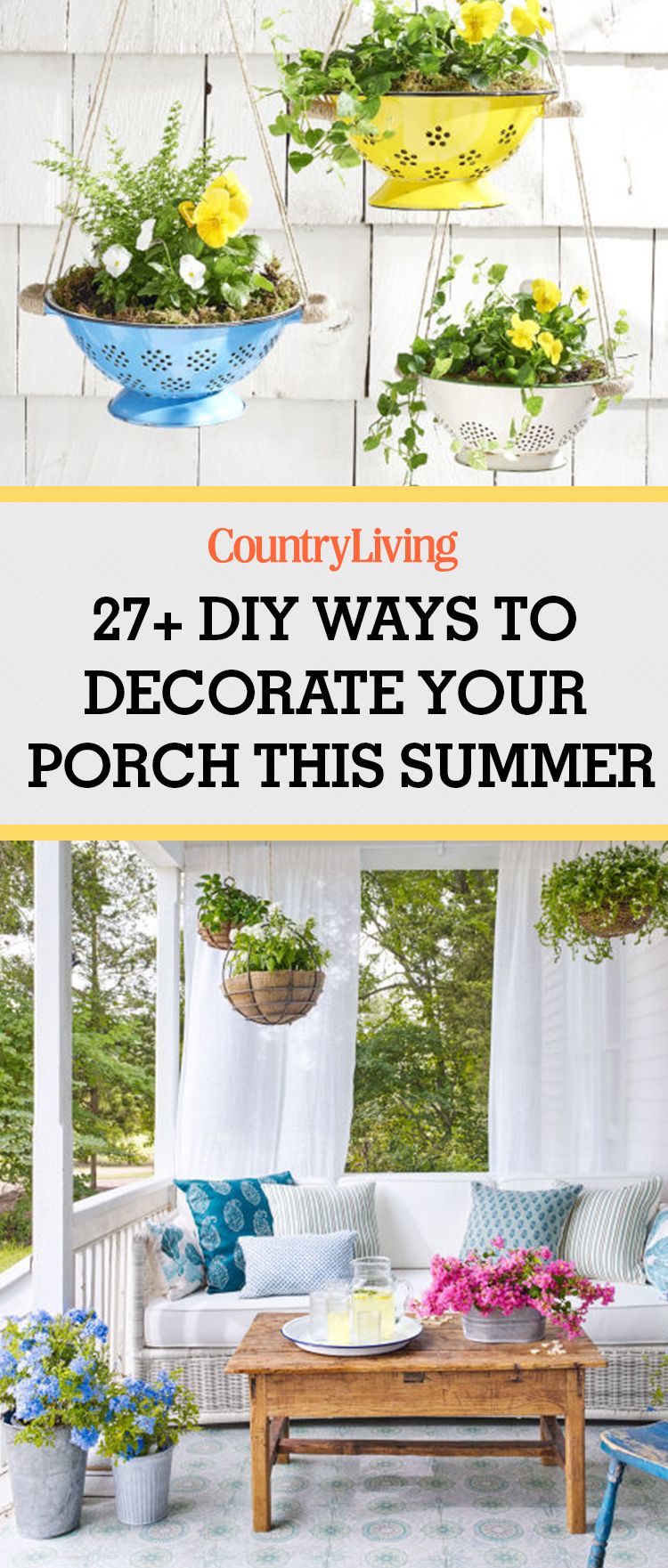 DIY Porch Décor - DIY Outdoor Décor
