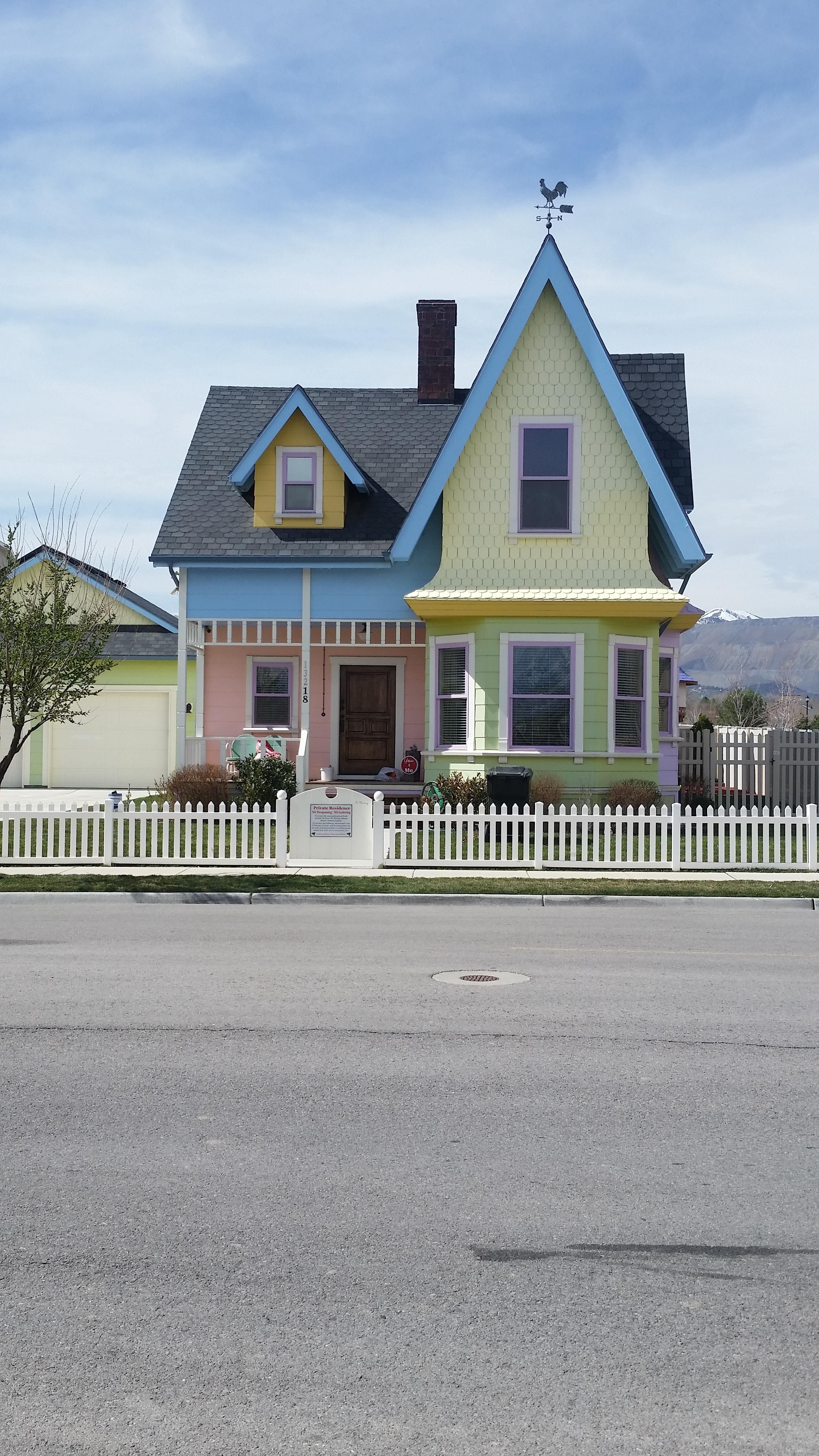 This Re-Creation of the House From 'Up' Is Just as Cute as the Movie - See  the Real-Life 'Up' House