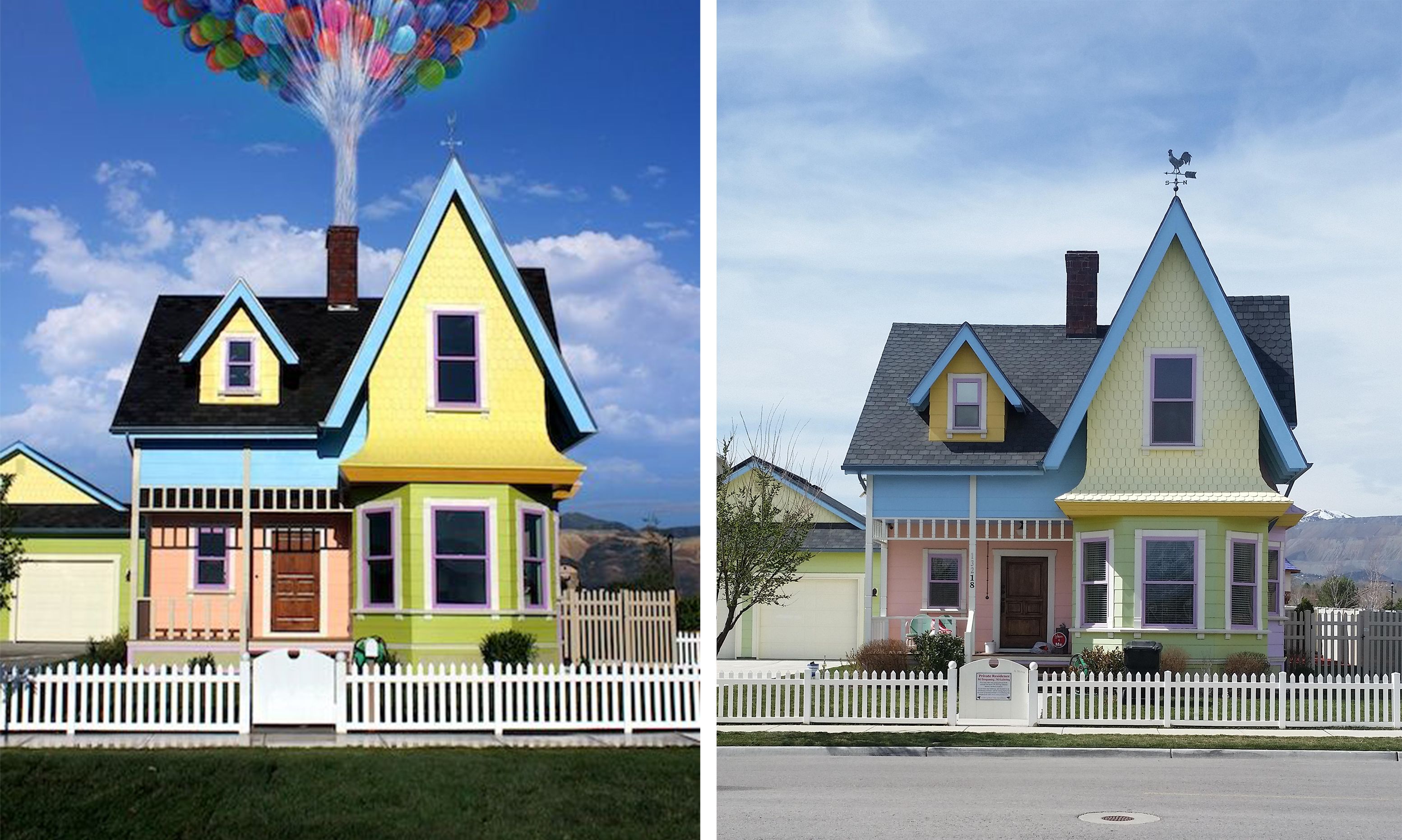 Disney Allows Reproduction of 'Up' House in Utah - The New York Times