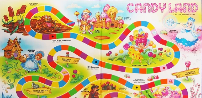 Candy Land Game Mistake - Candy Land Board Game
