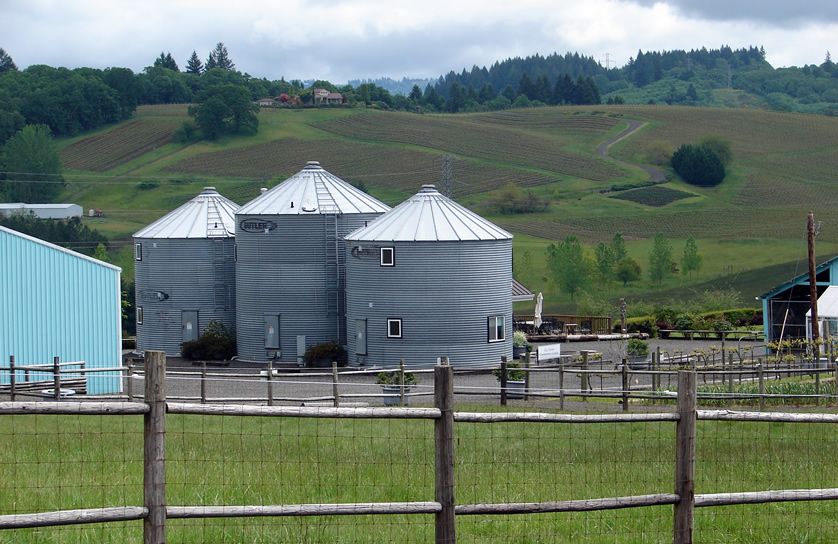 grain silo farm