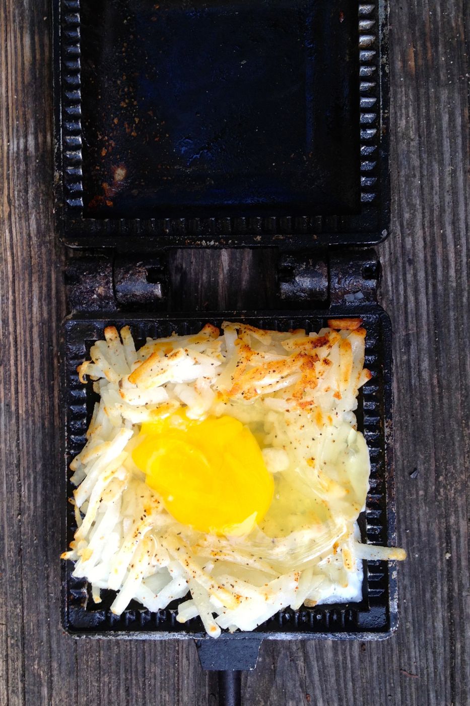 Campfire Grilled Cheese Sandwiches - Pie Iron or Griddle