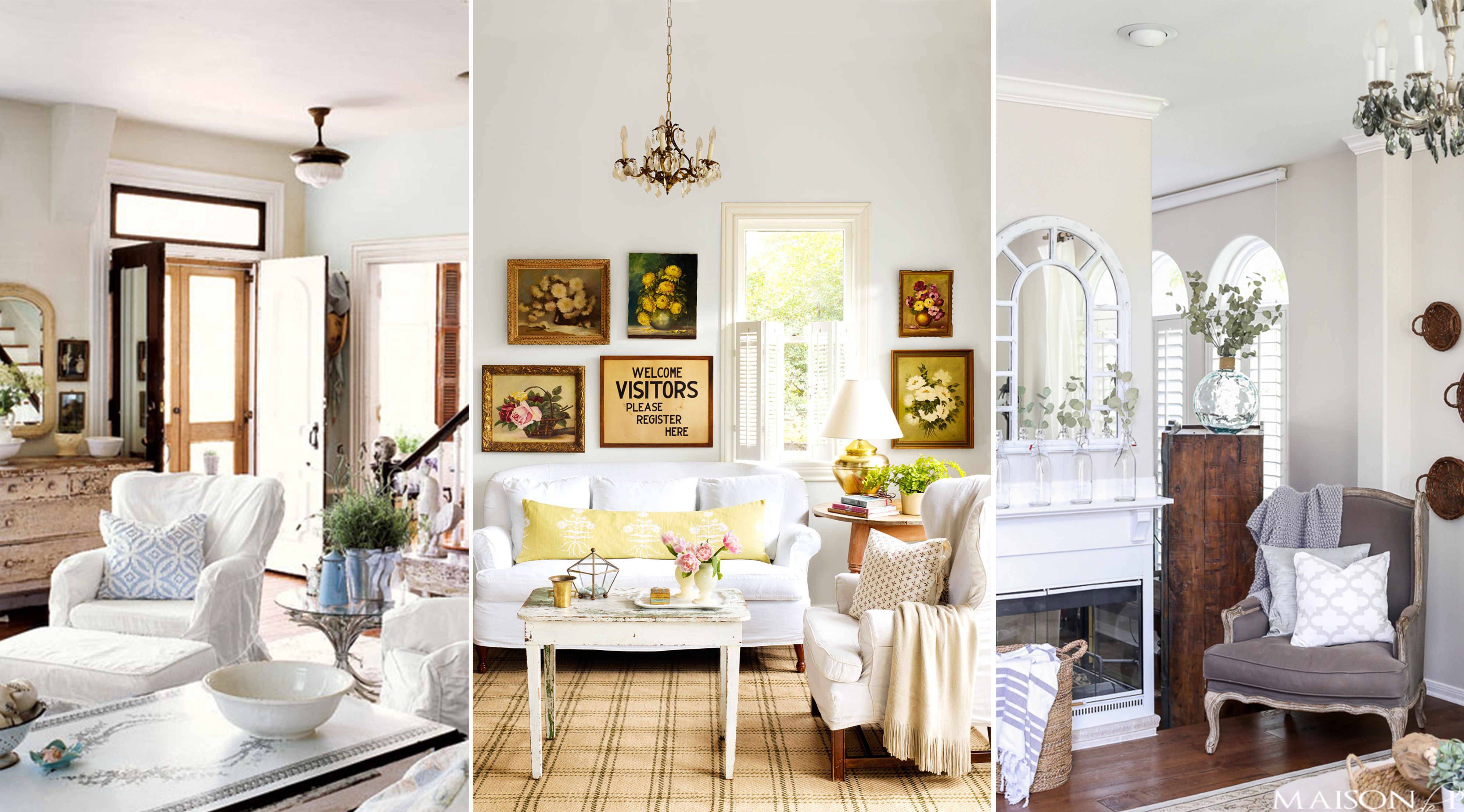 10 Shabby Chic Living Room Ideas