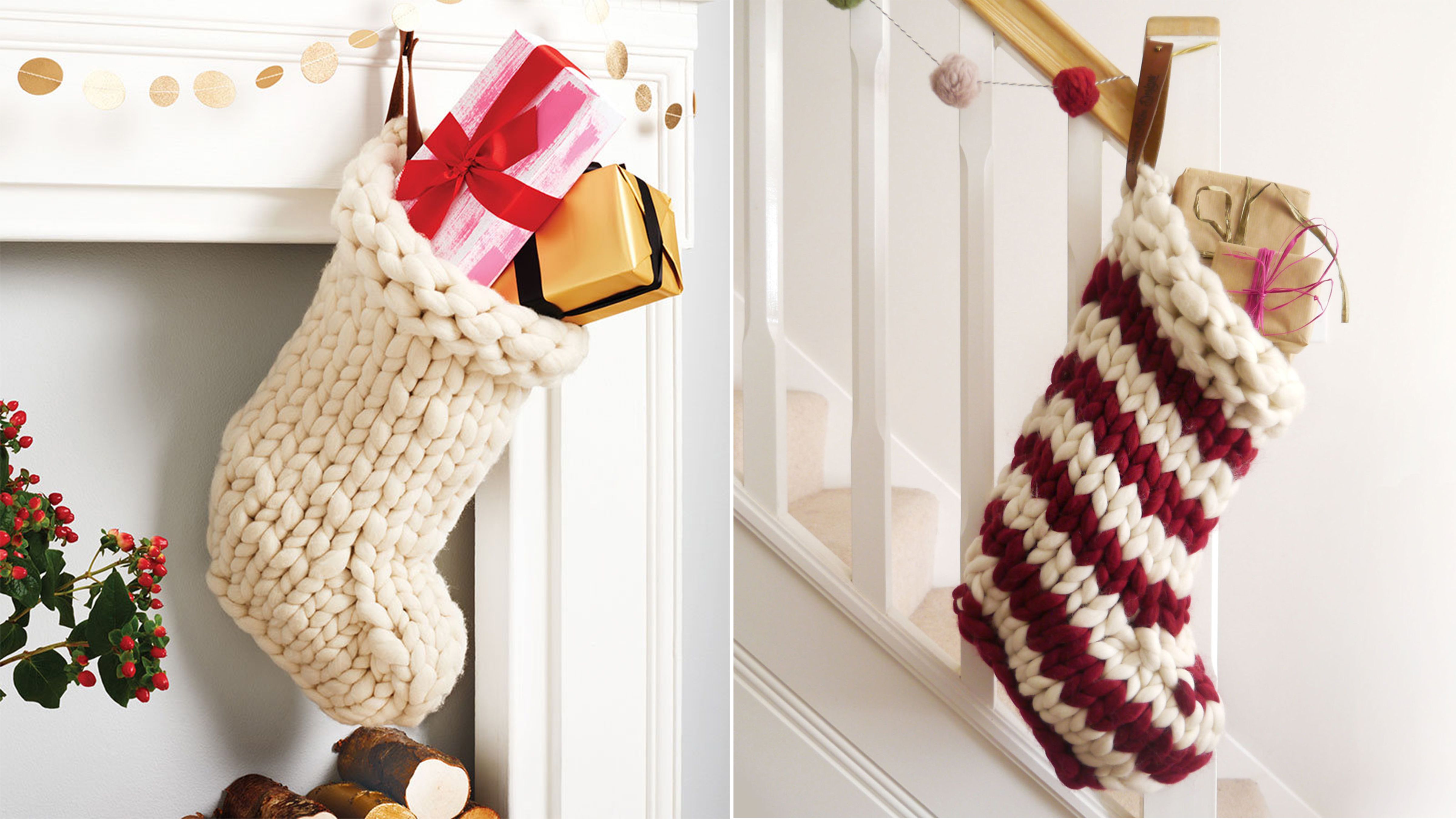 Chunky Knit Christmas Stocking at L.L. Bean