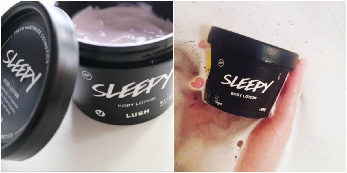 Does Lush's Lotion Really - Test Review of Lush Sleepy Lotion
