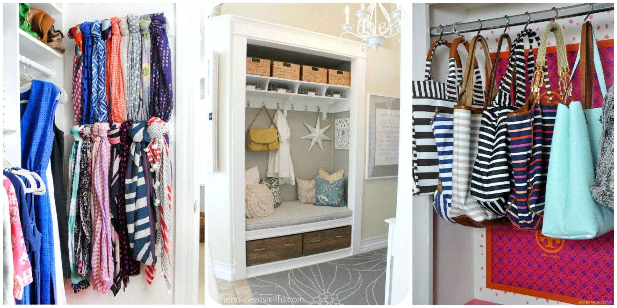 22 Genius Storage Ideas for Every Closet in Your Home  Clever closet, Room  organization, Craft room organization