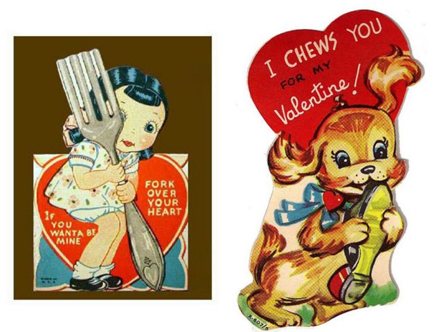 Bizarre Victorian Valentines Day Greetings | Greeting Card