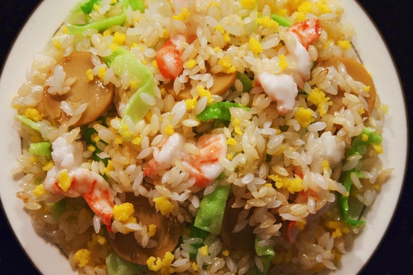 Food, Rice, Spiced rice, Fried rice, Ingredient, Jasmine rice, Steamed rice, Yeung chow fried rice, Staple food, Recipe, 