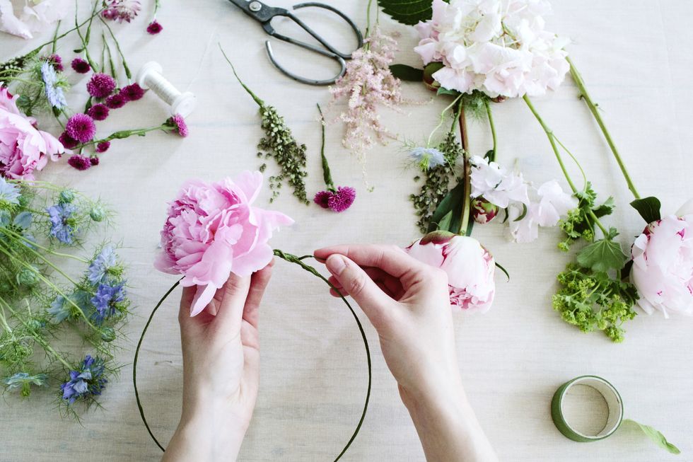 Petal, Flower, Pink, Flowering plant, Cut flowers, Floral design, Photography, Creative arts, Nail, Lavender, 