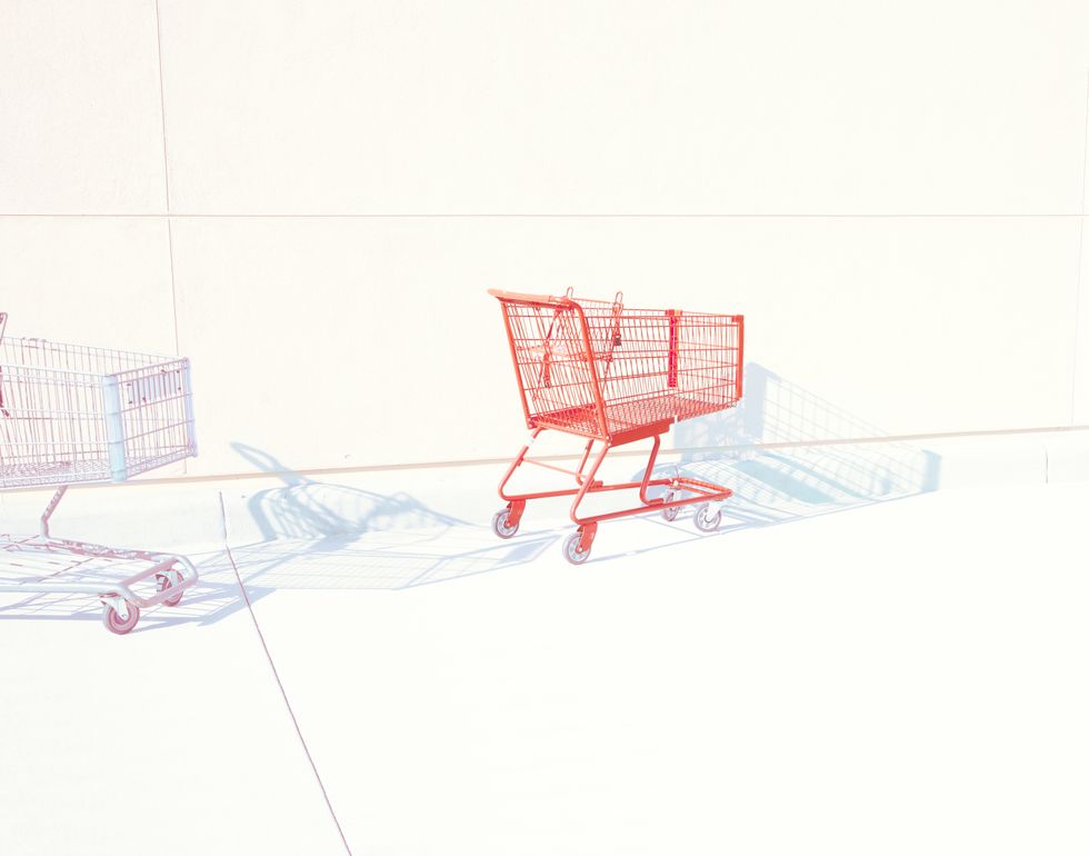 Shopping cart, Cart, Parallel, Illustration, Drawing, Net, Sketch, 