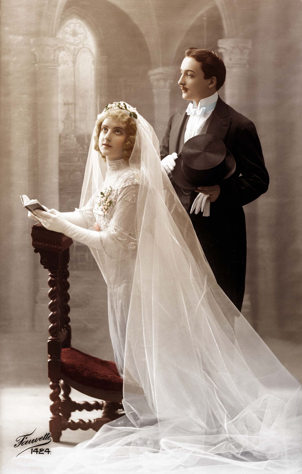 Face, Bridal veil, Sleeve, Human body, Bridal clothing, Veil, Photograph, Wedding dress, Formal wear, Bride, 
