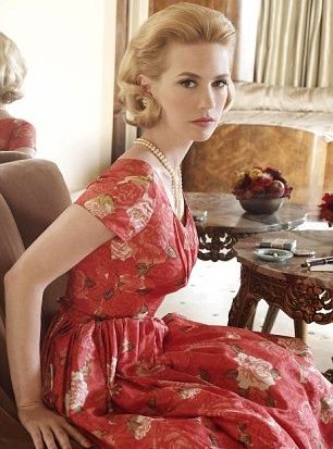 Hairstyle, Dress, Style, Sitting, Formal wear, Curtain, Blond, Day dress, Serveware, Makeover, 