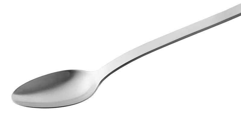 Line, Kitchen utensil, Cutlery, Dishware, Grey, Beige, Spoon, Silver, Steel, 