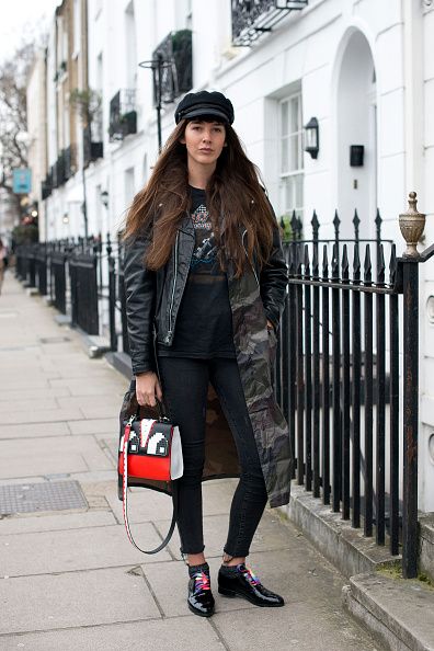 Clothing, Textile, Bag, Outerwear, Street, Style, Street fashion, Fashion accessory, Pattern, Cap, 