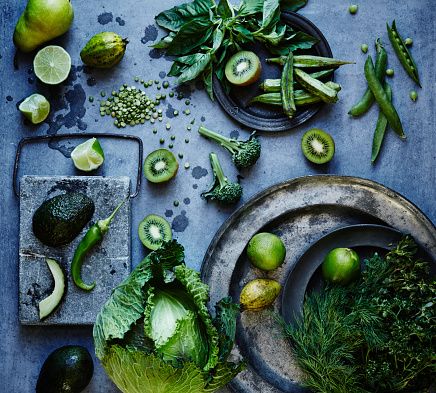 Green, Produce, Natural foods, Photography, Whole food, Vegetable, Leaf vegetable, Still life photography, Vegetarian food, Food group, 