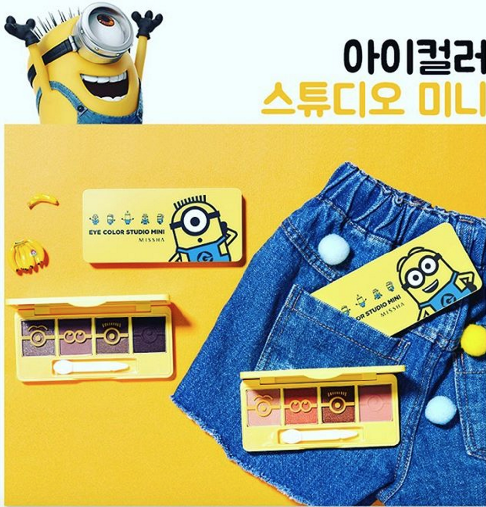 Yellow, Textile, Denim, Electric blue, Pocket, Cartoon, Animation, Animated cartoon, Label, Symbol, 