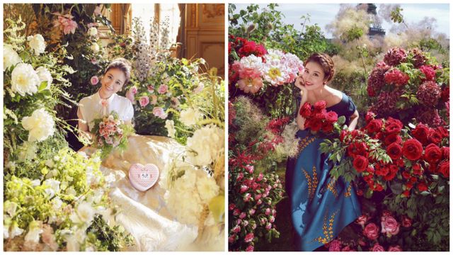 Petal, Bouquet, Flower, Photograph, Floristry, Cut flowers, Dress, Pink, Flower Arranging, Peach, 