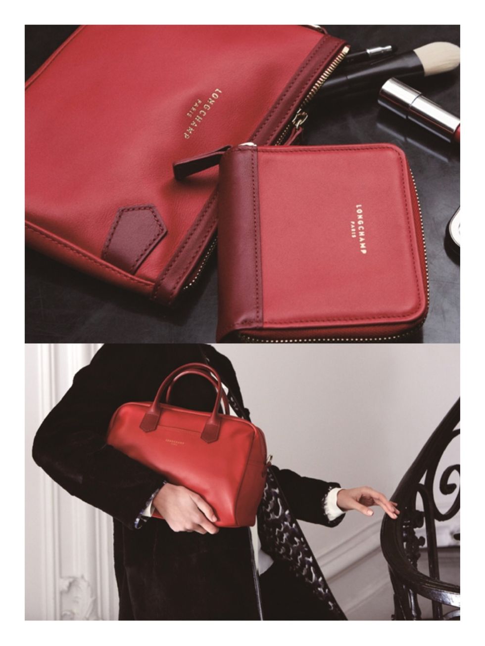 Product, Bag, Textile, Red, Luggage and bags, Leather, Shoulder bag, Travel, Material property, Wallet, 
