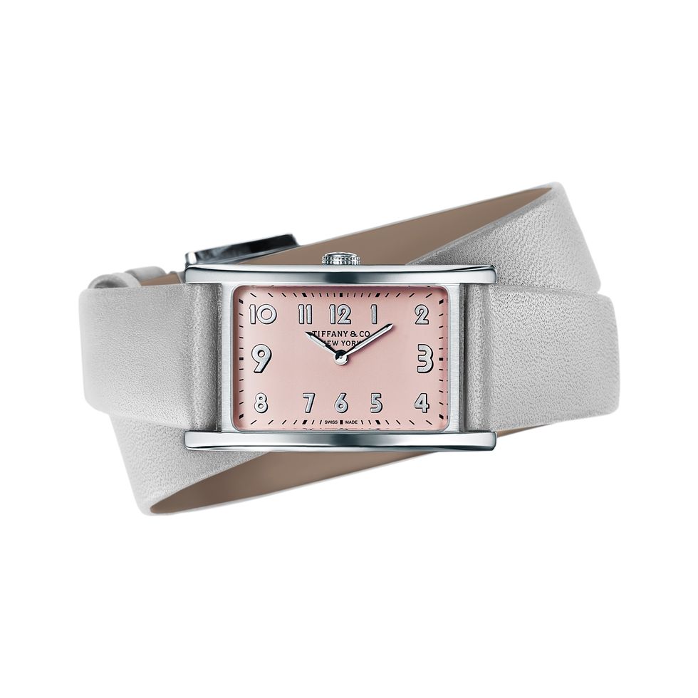 Product, Brown, Watch, Analog watch, Font, Clock, Metal, Grey, Tan, Rectangle, 