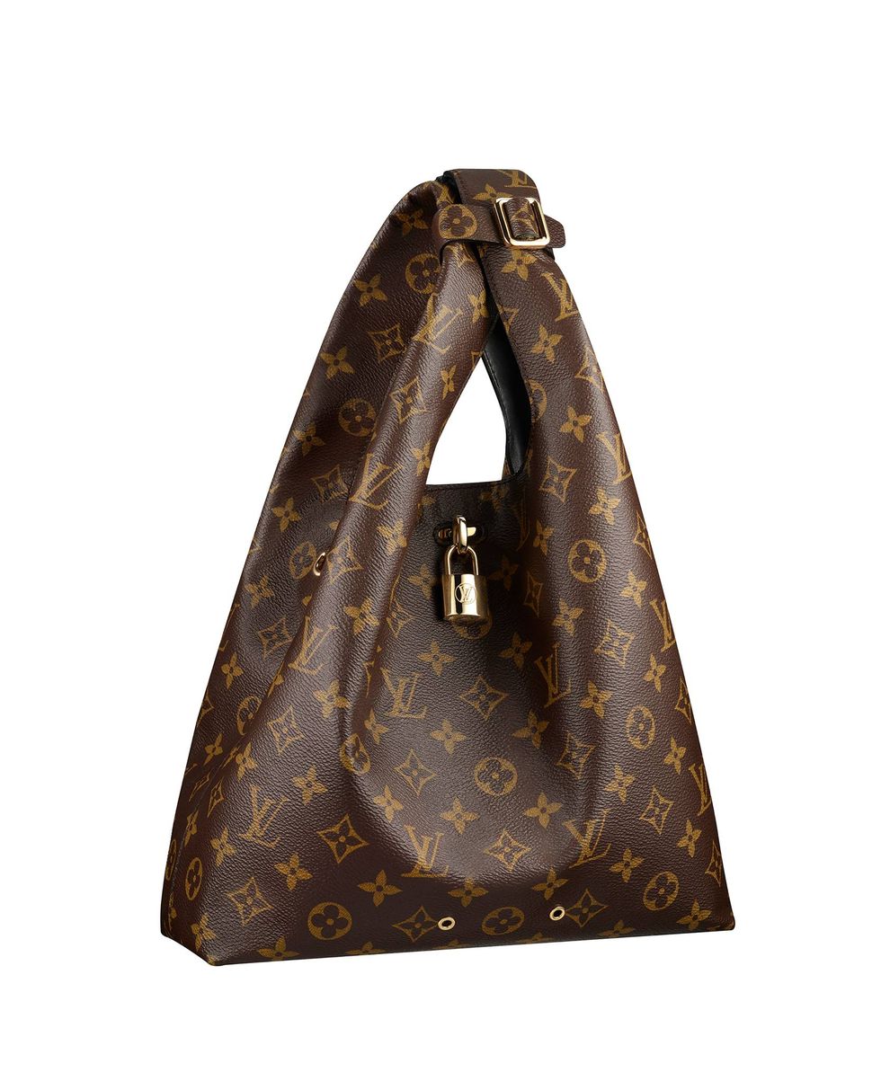 Brown, Textile, Bag, Luggage and bags, Shoulder bag, Beige, Liver, Hobo bag, Leather, Pattern, 