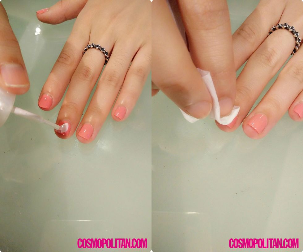 Finger, Skin, Nail, White, Pink, Nail care, Manicure, Nail polish, Beige, Material property, 