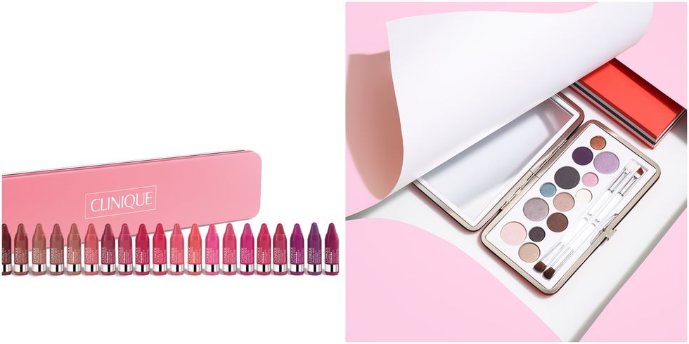 Pink, Magenta, Lipstick, Rectangle, Peach, Parallel, Cosmetics, Stationery, Coquelicot, Paper product, 