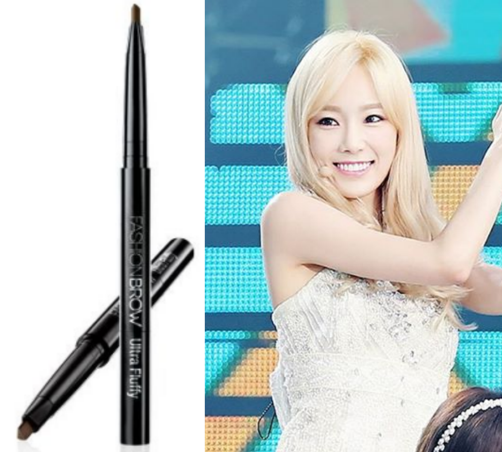 Pen, Writing implement, Hairstyle, Stationery, Dress, Eyelash, Office supplies, Beauty, Ball pen, Long hair, 