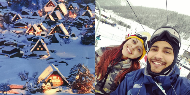Winter, Smile, Jacket, Christmas decoration, Happy, Holiday, Snow, Travel, Youth, Selfie, 