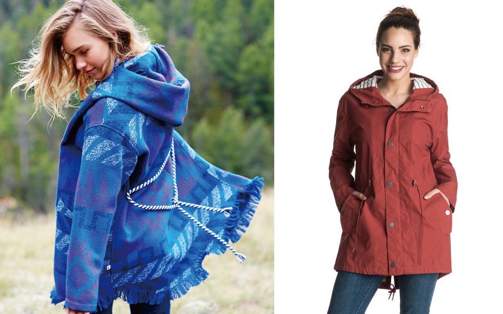 ROXY波希米亞流蘇大衣與休閒雨衣外套 增添女孩冬季流行時尚