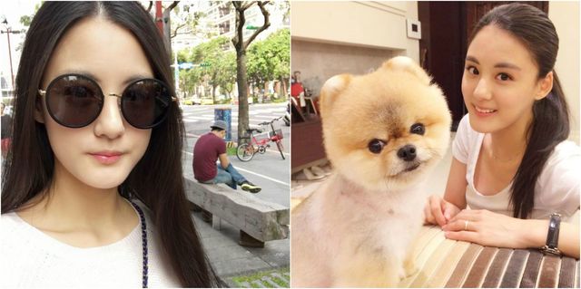 Eyewear, Dog breed, Human, Vision care, Skin, Shirt, Dog, Vertebrate, Mammal, Toy dog, 