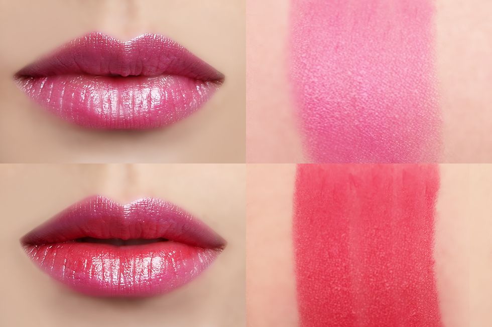 Lip, Lipstick, Magenta, Eyelash, Red, Pink, Violet, Style, Tints and shades, Purple, 