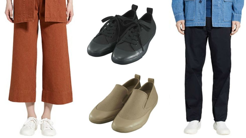 Footwear, Product, Brown, Shoe, Textile, Denim, White, Style, Tan, Pocket, 