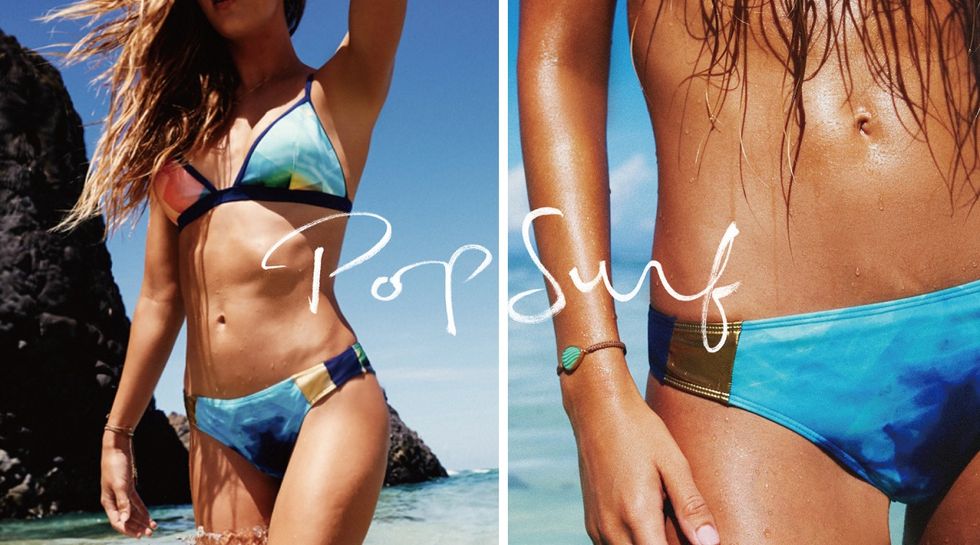 ROXY「POP SURF - 艷染蔚藍」系列 號召女孩擁抱陽光，舞動於浪間之上