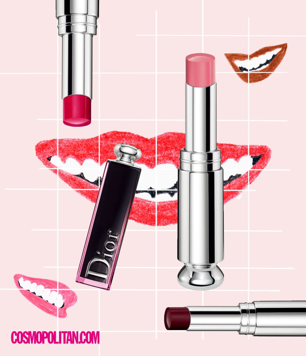 Pink, Lipstick, Product, Lip care, Cosmetics, Lip gloss, Material property, Mascara, 