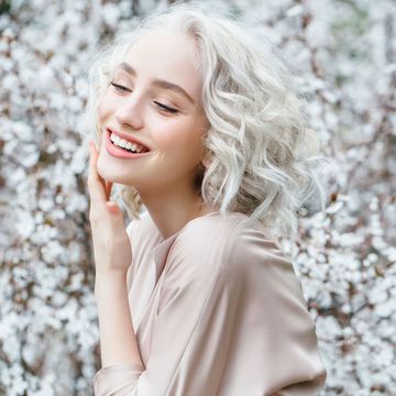 Hair, People in nature, Photograph, Face, Skin, Blond, Beauty, Lip, Hairstyle, Smile, 