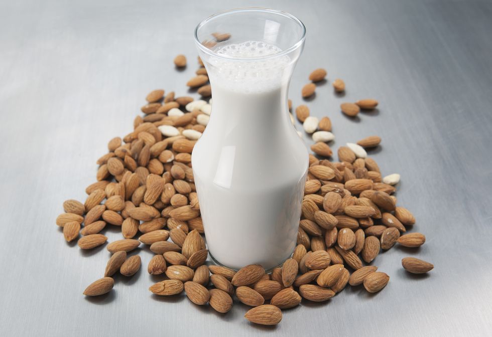Food, Almond milk, Soy milk, Plant milk, Ingredient, Plant, Drink, Superfood, Cuisine, Caffeine, 