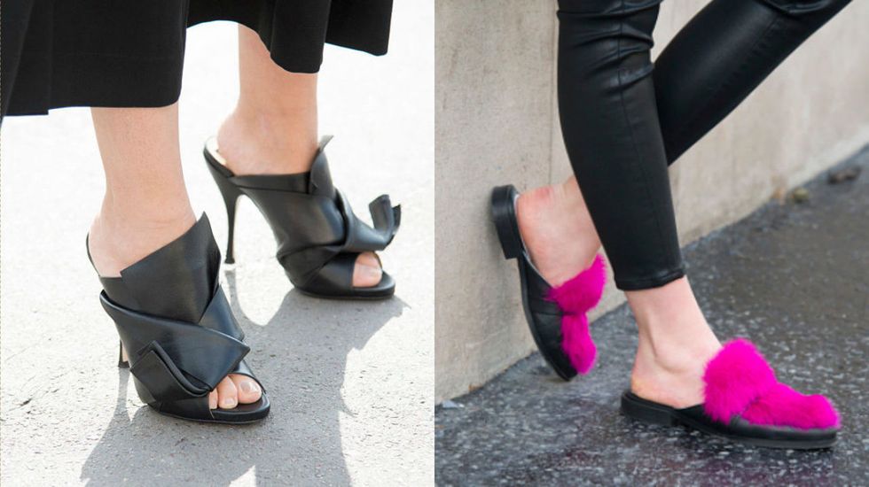 Footwear, Shoe, Pink, Leg, Ankle, Street fashion, High heels, Human leg, Sandal, Court shoe, 