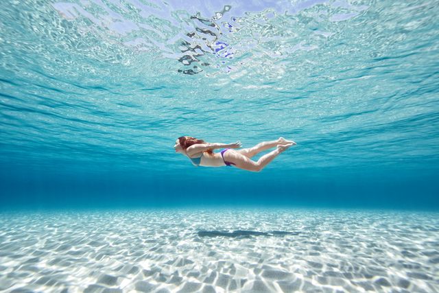 Water, Swimming, Underwater, Snorkeling, Recreation, Sea, Fun, Flip (acrobatic), Sky, Vacation, 