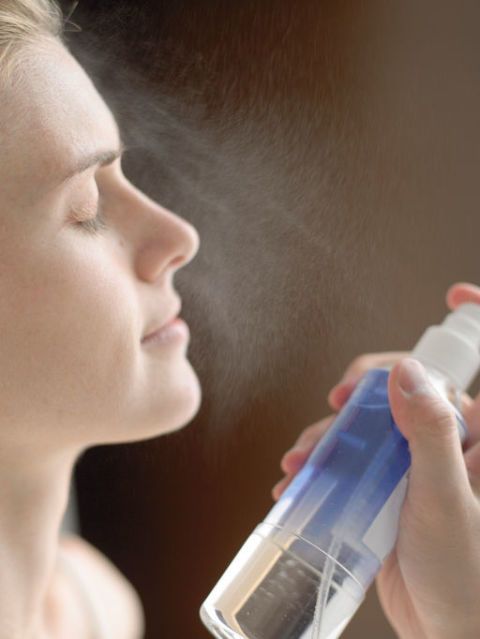 Water, Face, Skin, Nose, Ear, Plastic bottle, Drinking water, Eyelash, Neck, Child, 