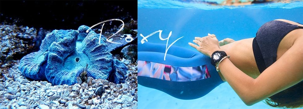 ROXY FITNESS 健身系列以歐美流行色「BLUE CORAL藍珊瑚」開啟水陸運動時尚