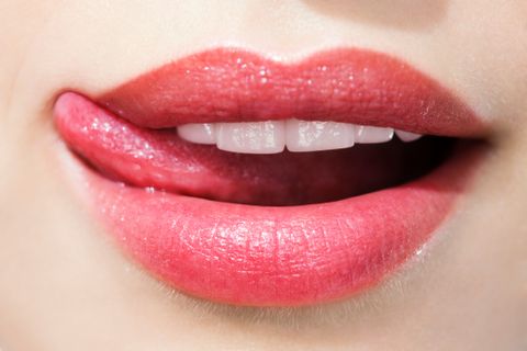 Lip, Red, Pink, Mouth, Lipstick, Skin, Cheek, Chin, Lip gloss, Beauty, 