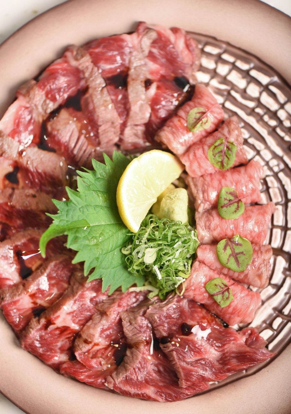 Dish, Food, Cuisine, Meat, Ingredient, Red meat, Yakiniku, Beef, Flesh, Instant-boiled mutton, 