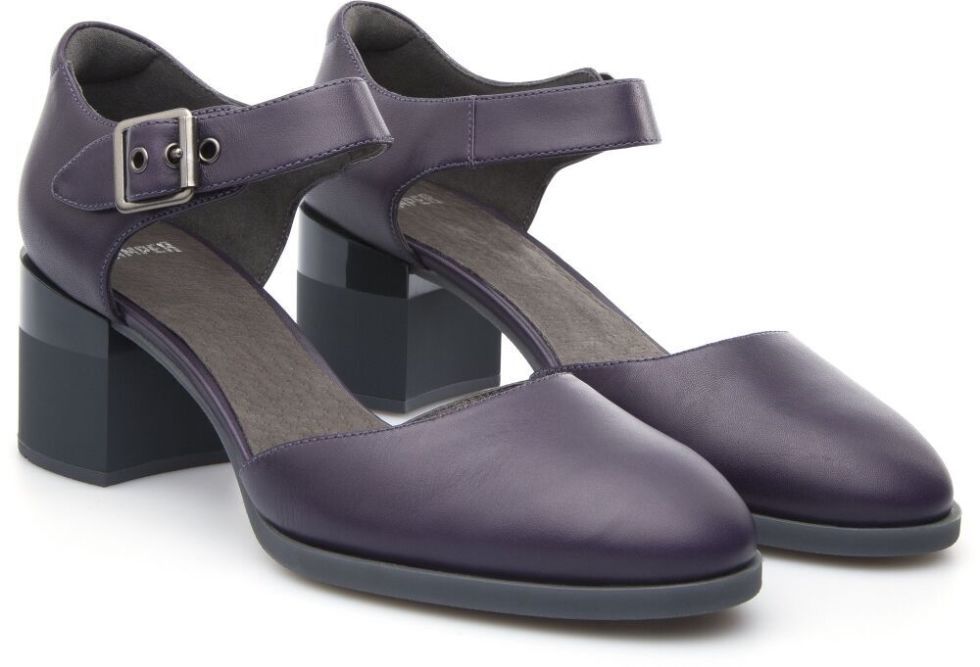 Footwear, Purple, Violet, Shoe, High heels, Mary jane, Sandal, Basic pump, Leather, 