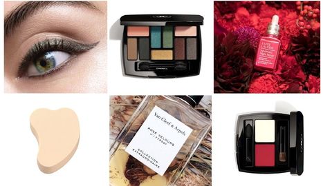 Eye shadow, Eye, Product, Eyebrow, Green, Beauty, Organ, Pink, Cheek, Cosmetics, 