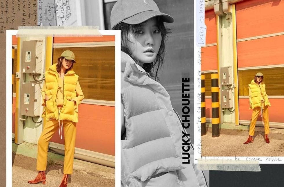 Yellow, Clothing, Fashion, Outerwear, Workwear, Sleeve, Street fashion, Coat, Fashion design, Trench coat, 