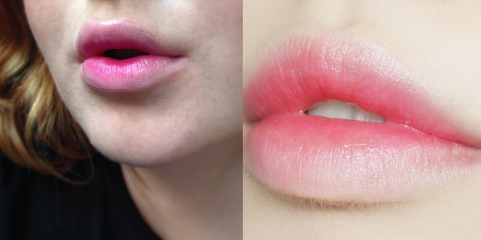 Lip, Pink, Face, Cheek, Skin, Chin, Lipstick, Lip gloss, Beauty, Mouth, 