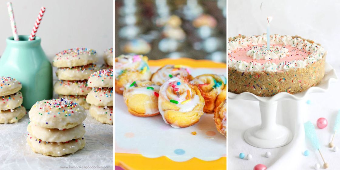 Sprinkle Dessert Recipes - Funfetti Desserts