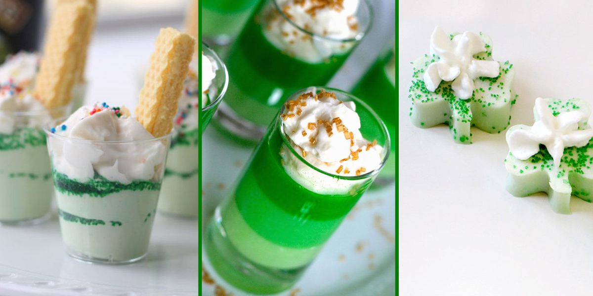 Green Jello Shots Recipes For St Patricks Day Jell O Shots