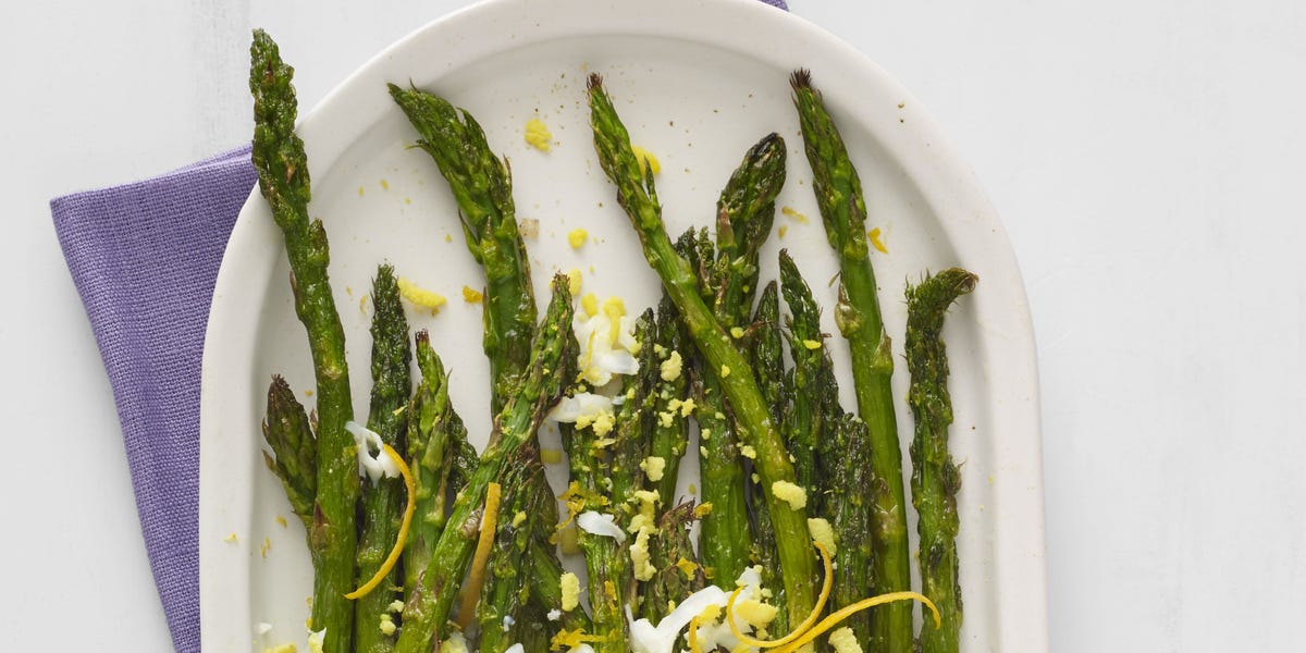 Lemony Broiled Asparagus